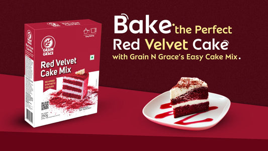 Bake the Perfect Red Velvet Cake with Grain N Grace’s Easy Cake Mix
