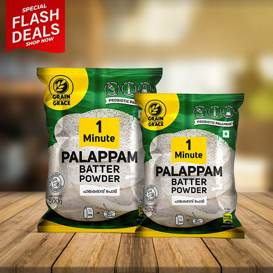 Two Palappam Batter Bundle Grain N Grace