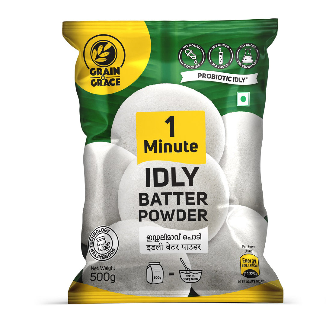1 Minute Idly Batter Powder (500g)