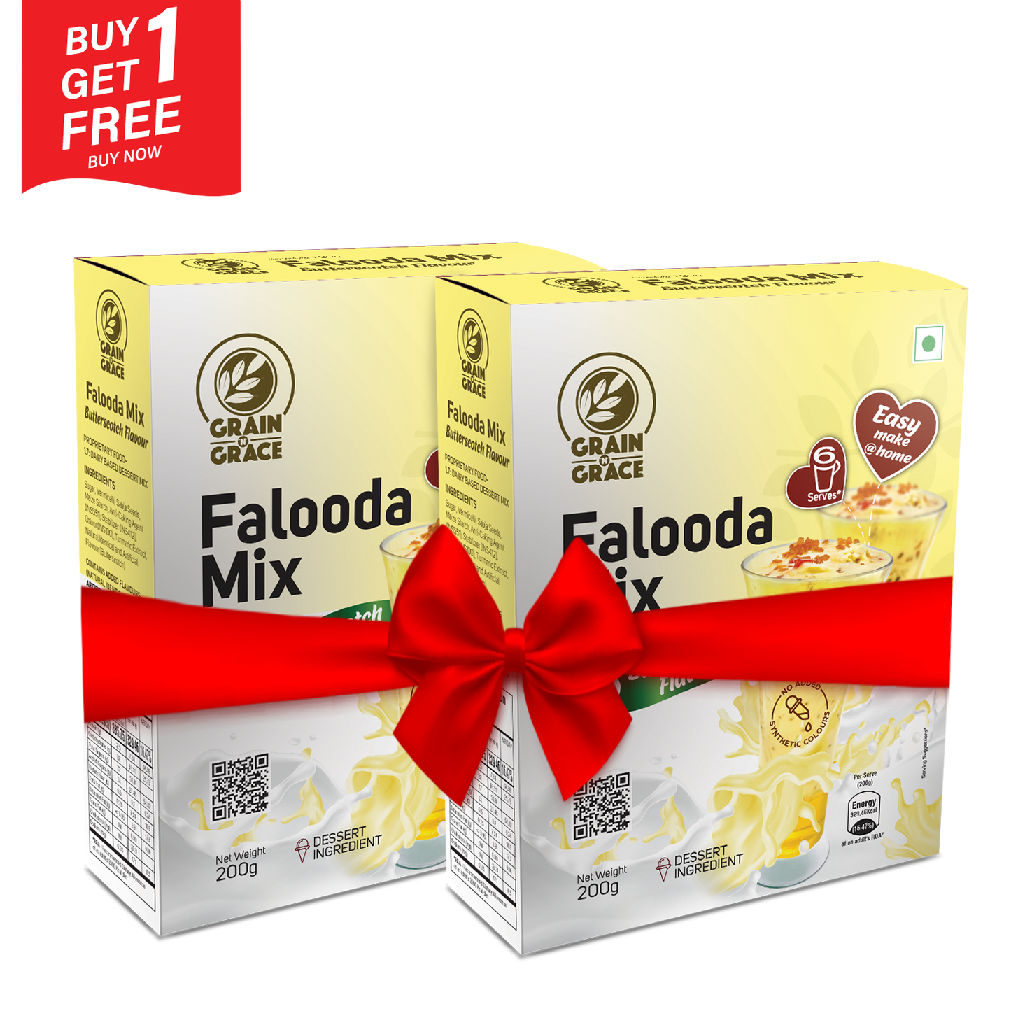 Falooda Mix – Butterscotch Flavour 200g (Buy 1 Get 1 Offer)