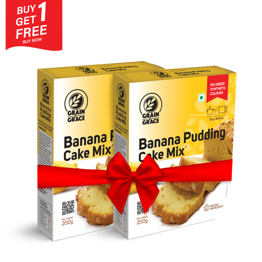 Banana Pudding Cake Mix 200g (Buy 1 Get 1 Offer)