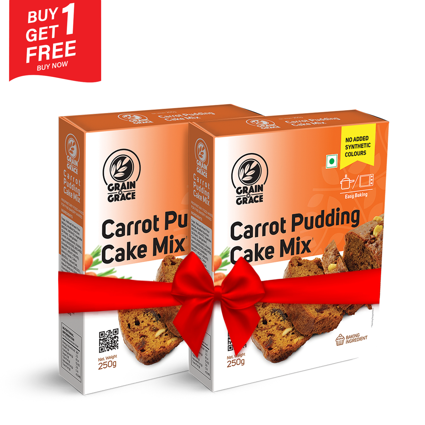 Carrot Pudding Cake Mix 250g (Buy 1 Get 1 Offer)