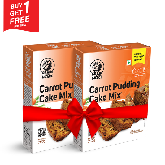 Carrot Pudding Cake Mix 250g (Buy 1 Get 1 Offer)