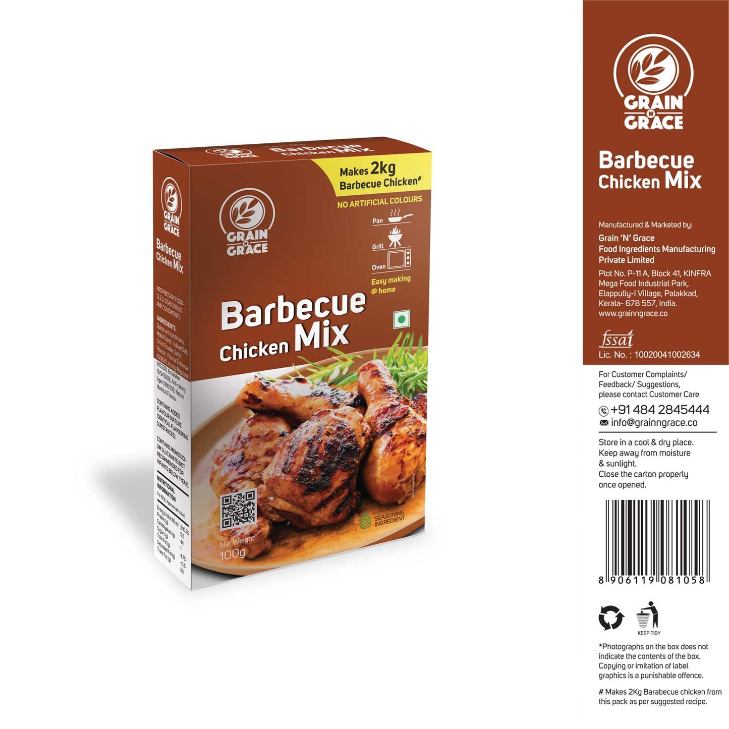 Barbecue Chicken Mix (100g)