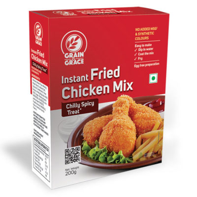 Instant Fried Chicken Mix – Chilly Spicy Treat (200 g)