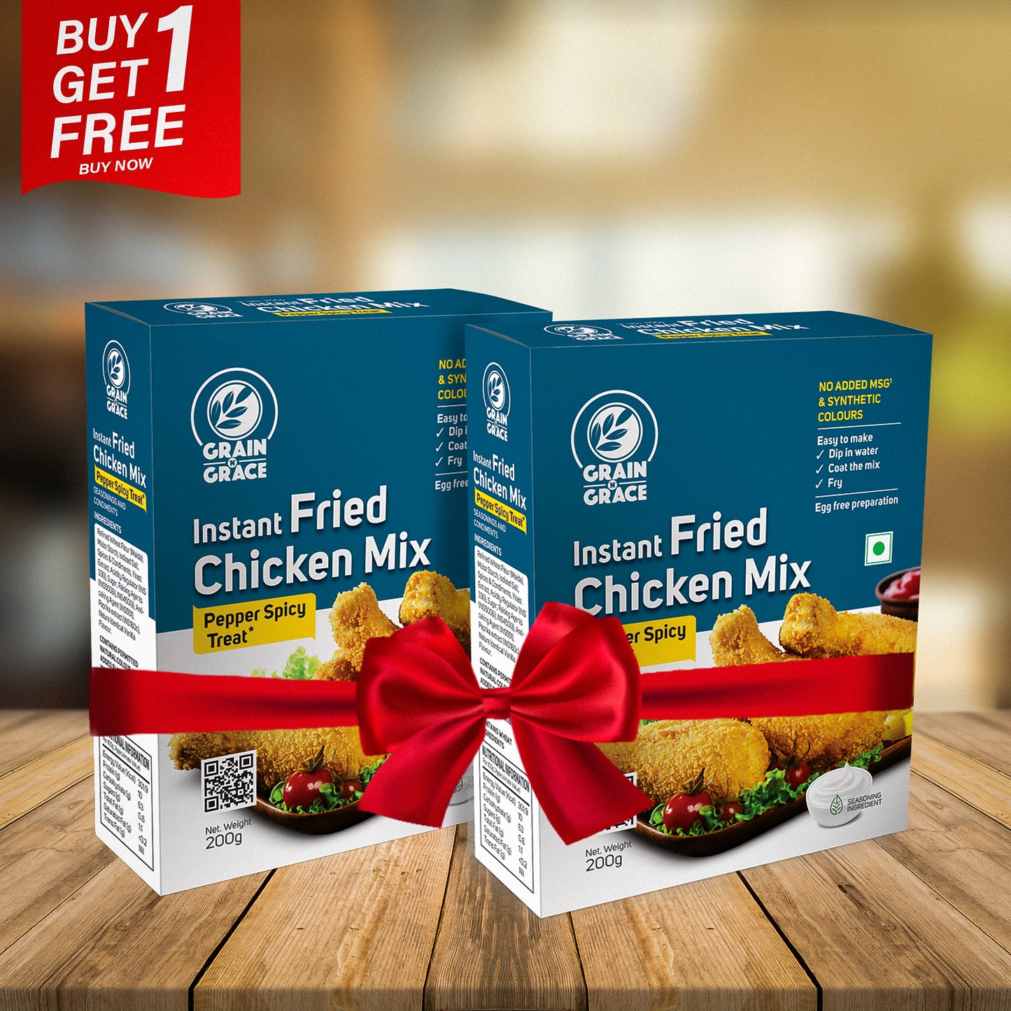 Instant Fried Chicken Mix Pepper Spicy Treat 200g (Buy 1 Get 1 Offer)