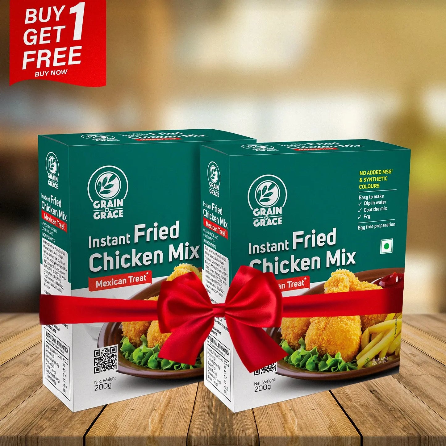 Instant Fried Chicken Mix Mexican Treat 200g(Buy 1 Get 1 Offer) Grain N Grace