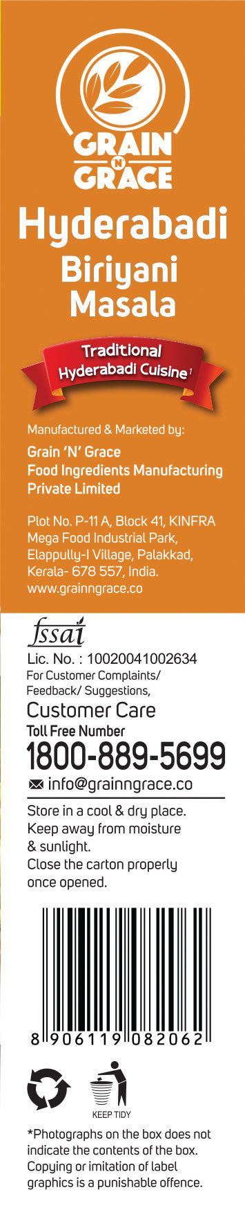 Hyderabadi Biriyani Masala (50g)