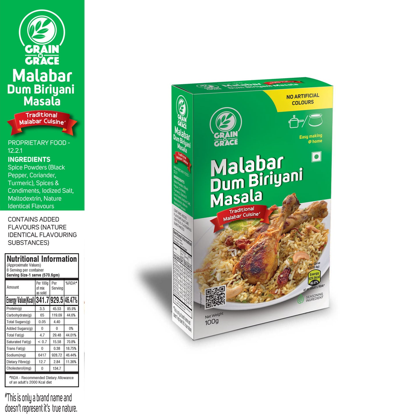 Malabar Dum Biriyani Masala (100g)