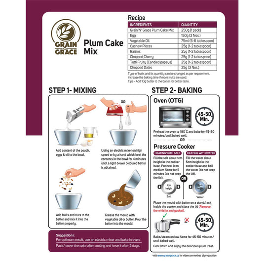 Plum Cake Mix (250g)