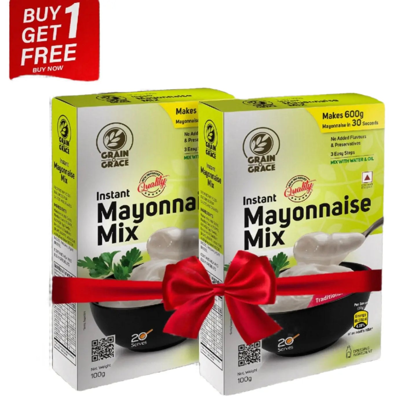 Instant Mayonnaise Mix 100g (Buy 1 Get 1 Offer) Grain N Grace