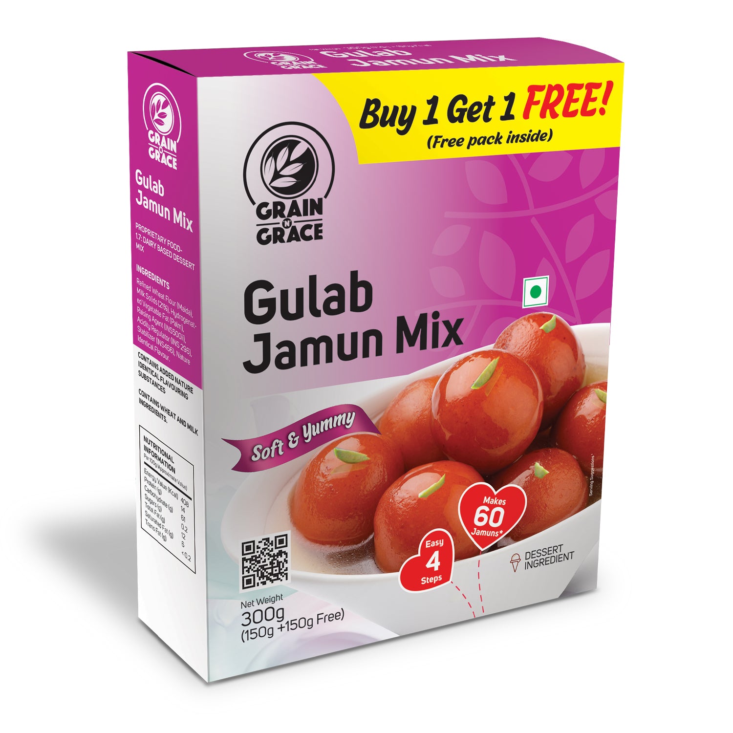 Instant gulab 2025 jamun powder