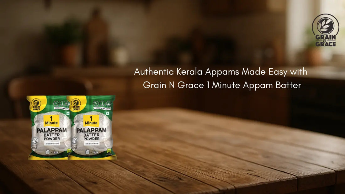 Authentic Kerala Appams Made Easy with Grain N Grace 1 Minute Appam Batter Grain N Grace