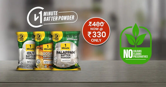 The One-Minute Dosa Batter Powder—Breakfast Made Effortless with Grain N Grace Grain N Grace