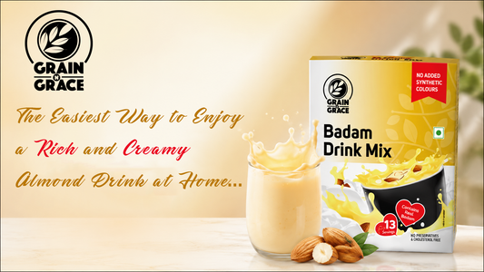 Instant Badam Drink Mix: The Easiest Way to Enjoy a Rich and Creamy Almond Drink at Home