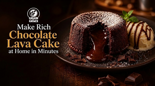 Make Rich Chocolate Lava Cake at Home in Minutes