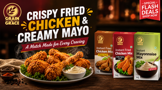 Restaurant Style Fried Chicken and Mayonnaise at Home