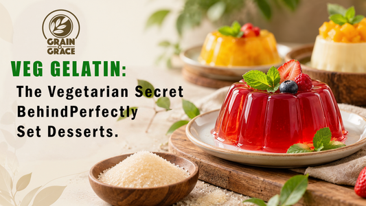 Veg Gelatin : The Vegetarian Secret Behind Perfectly Set Desserts