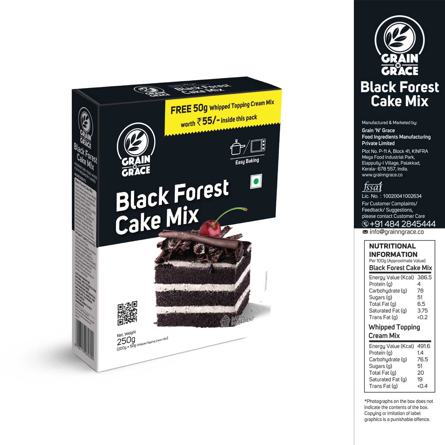 Black Forest Cake Mix (250g)