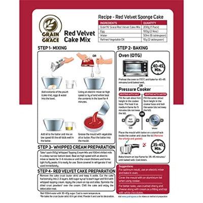 Red Velvet Cake Mix (250g)
