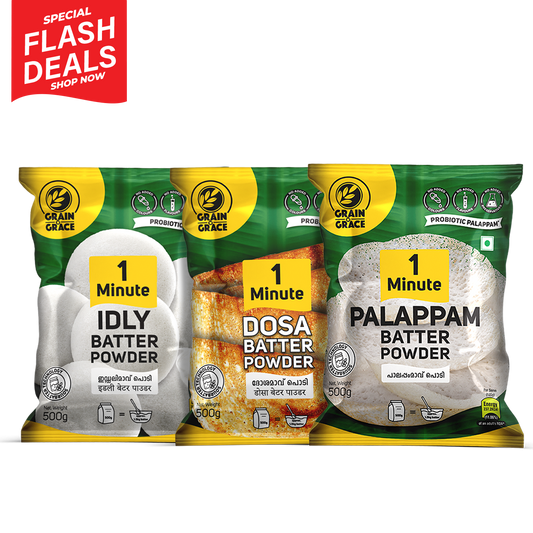Palappam + Dosa + Idly Batter Bundle