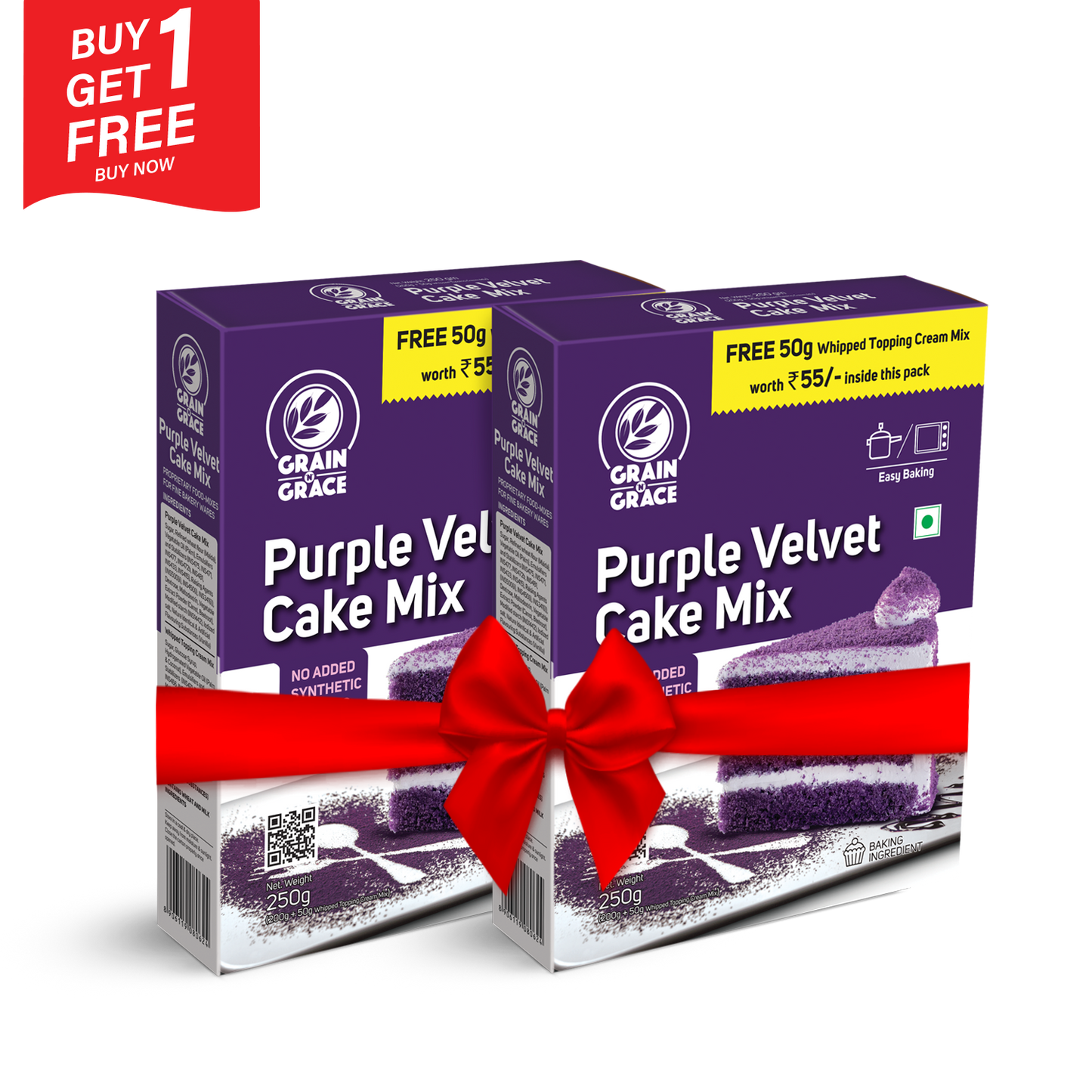 Purple Velvet Cake Mix 250g (Buy 1 Get 1 Offer)