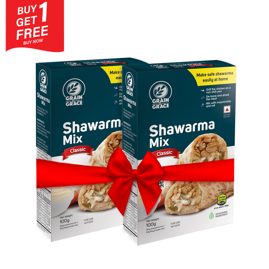 Shawarma Mix - Classic 100g (Free 50g Instant Mayonnaise Mix worth 50/- inside. (Buy 1 Get 1 Offer)