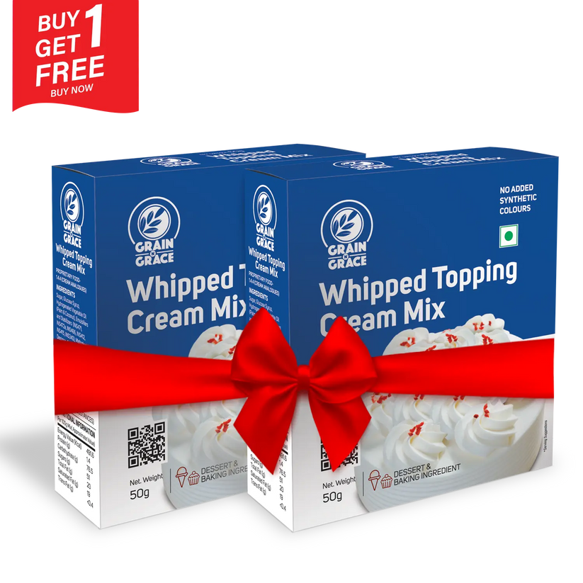 Whipping Cream Powder 50g Price – Buy Online | Grain N Grace