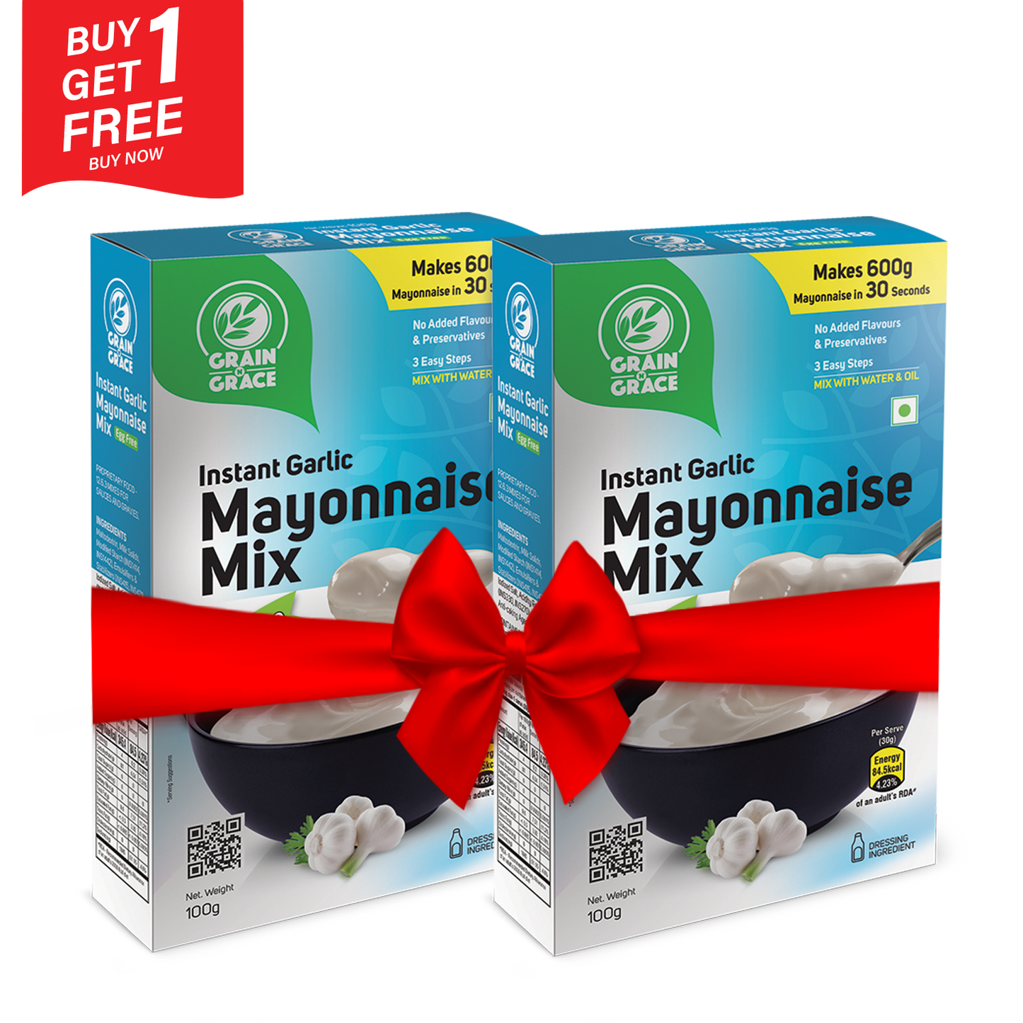 Instant Garlic Mayonnaise Mix 100g (Buy 1 Get 1 Offer)