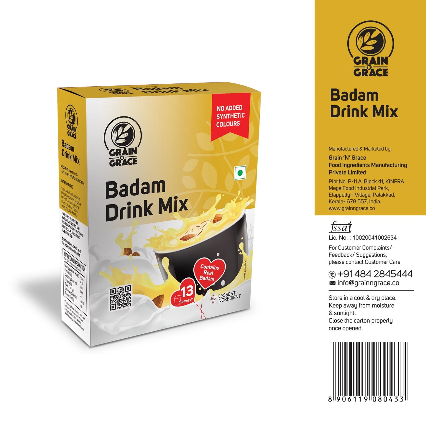 Instant Badam Drink Mix (200g)