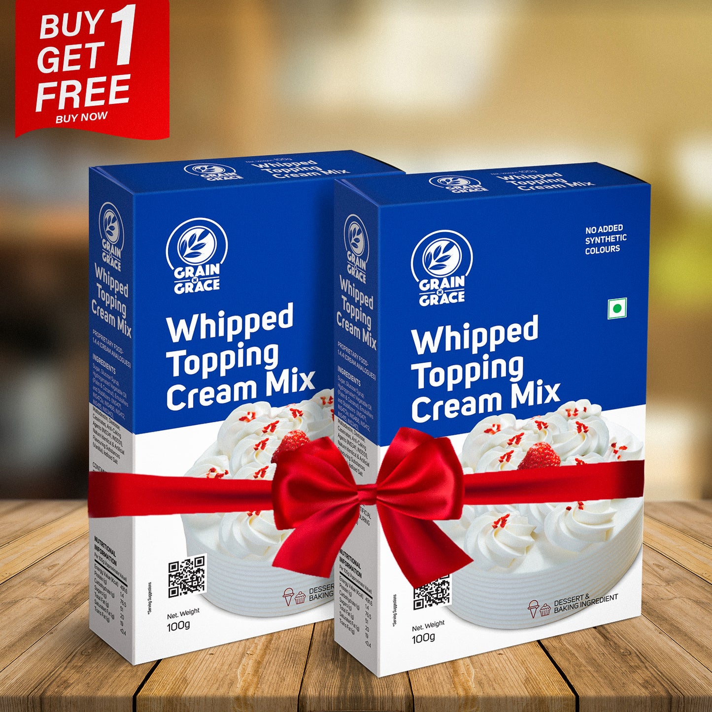 Whipping Cream Powder 100g (Buy 1 Get 1 Offer)