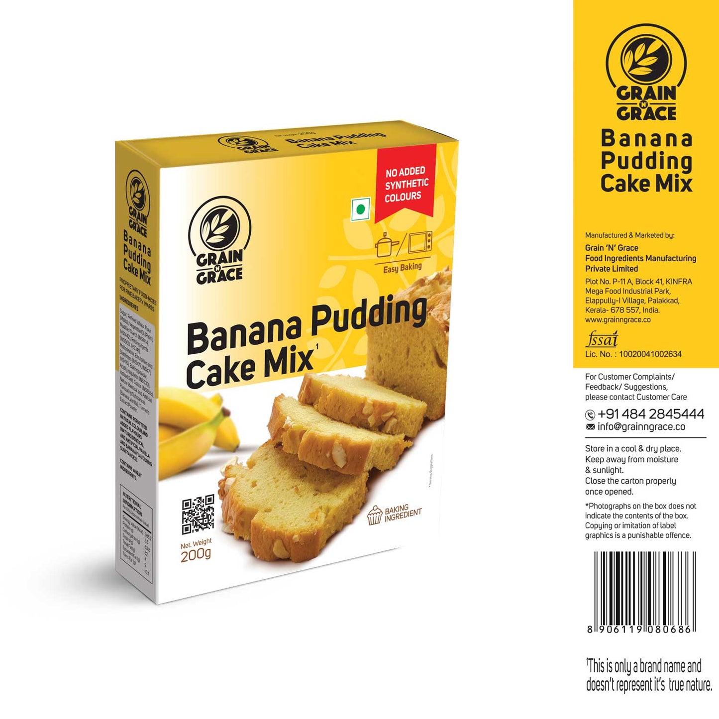 Banana Pudding Cake Mix 200g (Buy 1 Get 1 Offer)