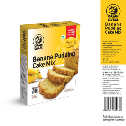 Banana Pudding Cake Mix 200g (Buy 1 Get 1 Offer)
