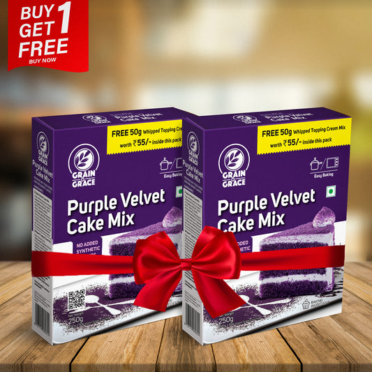 Purple Velvet Cake Mix 250g (Buy 1 Get 1 Offer)