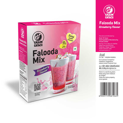 Falooda Mix – Strawberry Flavour 200g (Buy 1 Get 1 Offer)