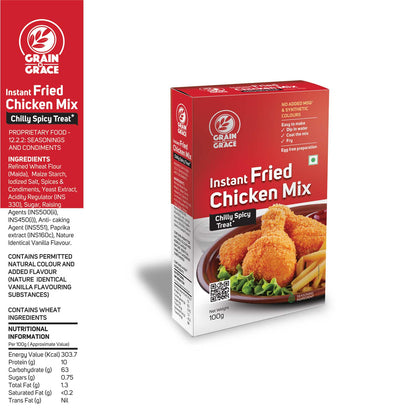 Instant Fried Chicken Mix – Chilly Spicy Treat 100g (Buy 1 Get 1 Offer)