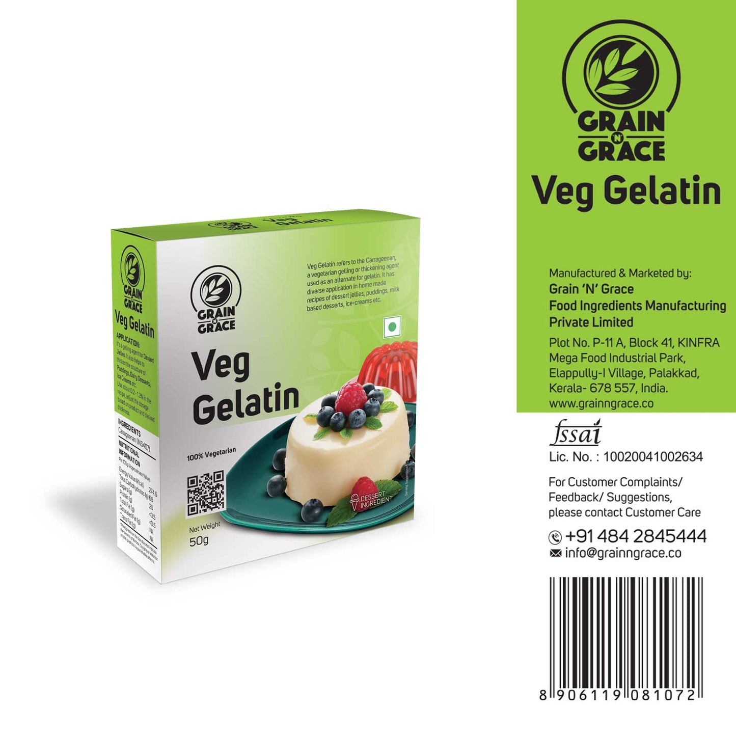 Vegetable Gelatin (50g)