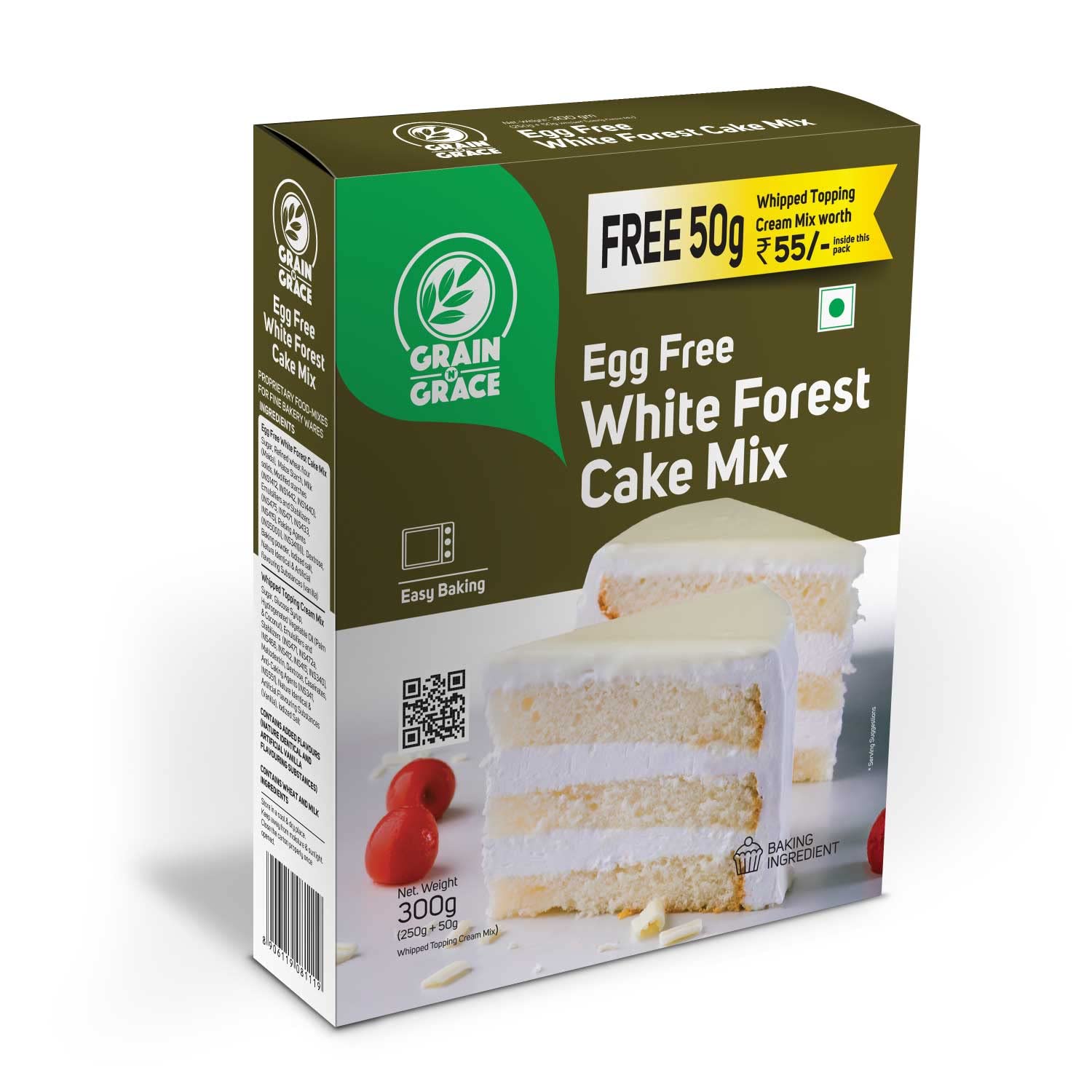 White Forest Flex 1 Kg - 24 Hours Cake Delivery